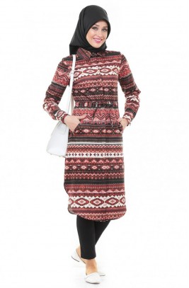 Veteks Line Tunik-Turuncu 6189-37