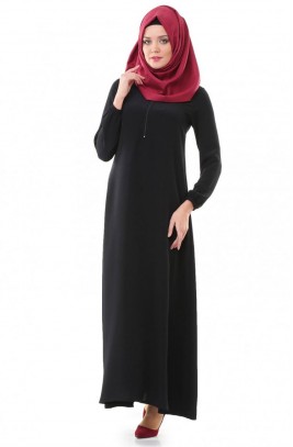 Zernişan Elbise-Lacivert 5293-17