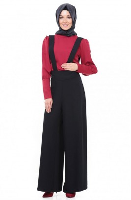 Loreen Salopet Pantolon Etek-Lacivert LR1207-17