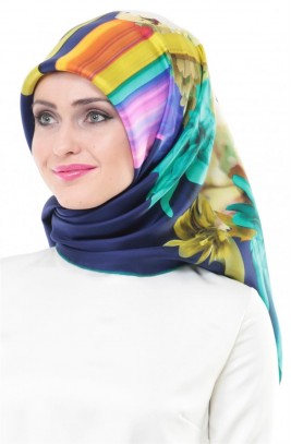 Armine Twill Saf İpek Eşarp 7285D-24