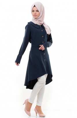 İpekdal Sivri Yakalı Tunik 767-17