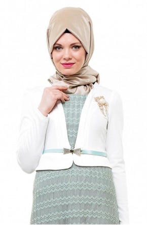 Bürün Elbise-Mint 8224-24