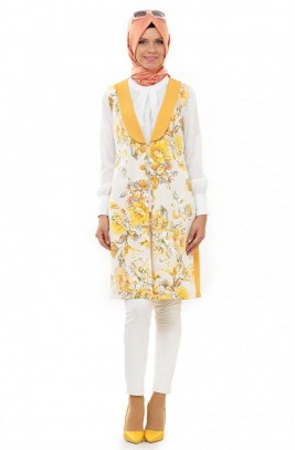 Deniz Akdağ Yelek Sarı 4021-29